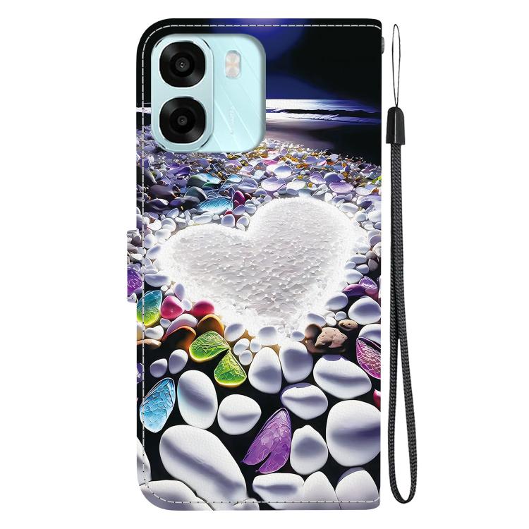 For OPPO A6 / A6s / A6t / A6x 4G / 5G Global Crystal Texture Colored Drawing Leather Phone Case