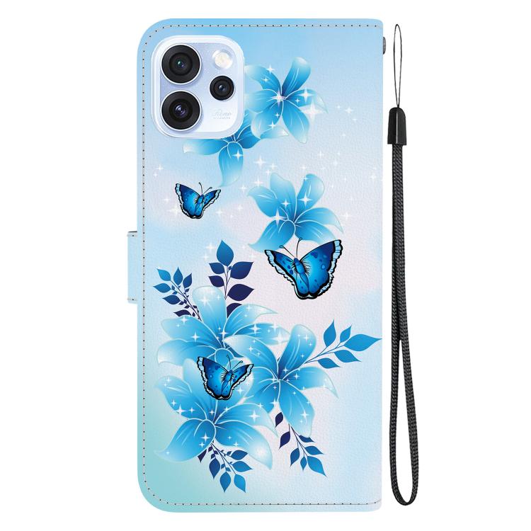 For OPPO Reno15 Pro 5G / Reno15 Pro Mini 5G Crystal Texture Colored Drawing Leather Phone Case