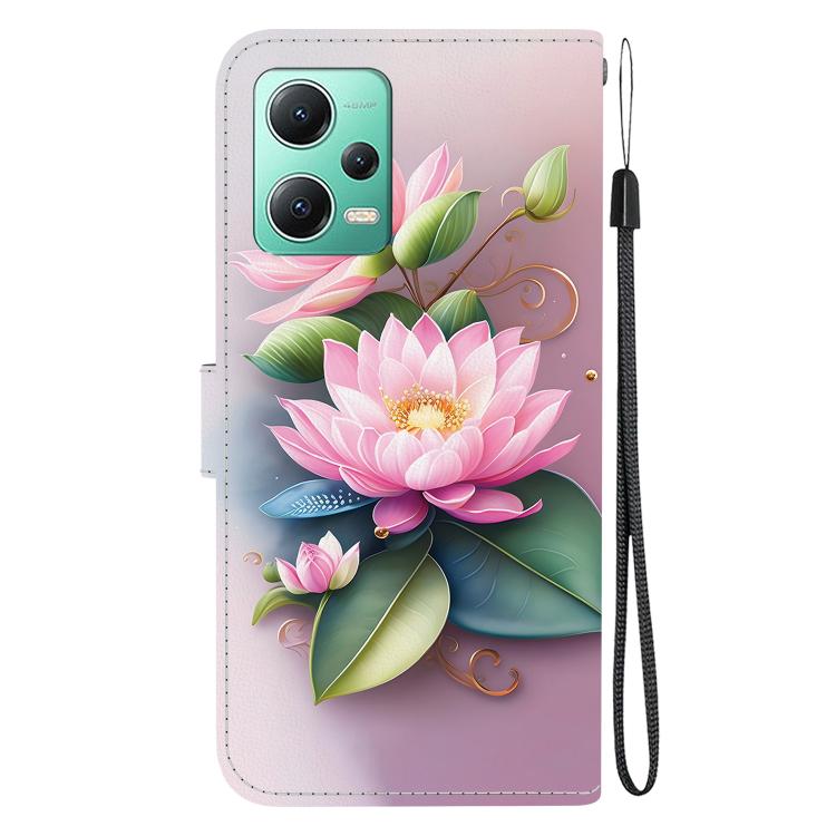 For Redmi Note 12 5G / Poco X5 Crystal Texture Colored Drawing Leather Phone Case