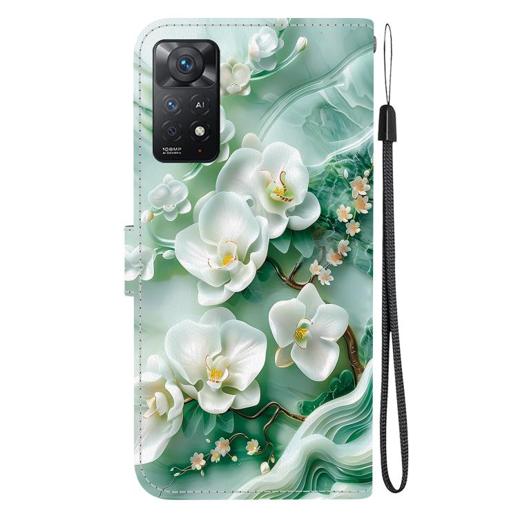 For Redmi Note 12 Pro 4G  Crystal Texture Colored Drawing Leather Phone Case