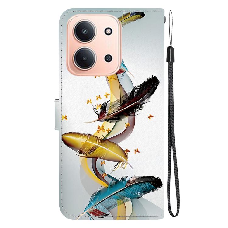 For Redmi 15C 5G / 4G EU 173mm / Poco C85 5G Crystal Texture Colored Drawing Leather Phone Case