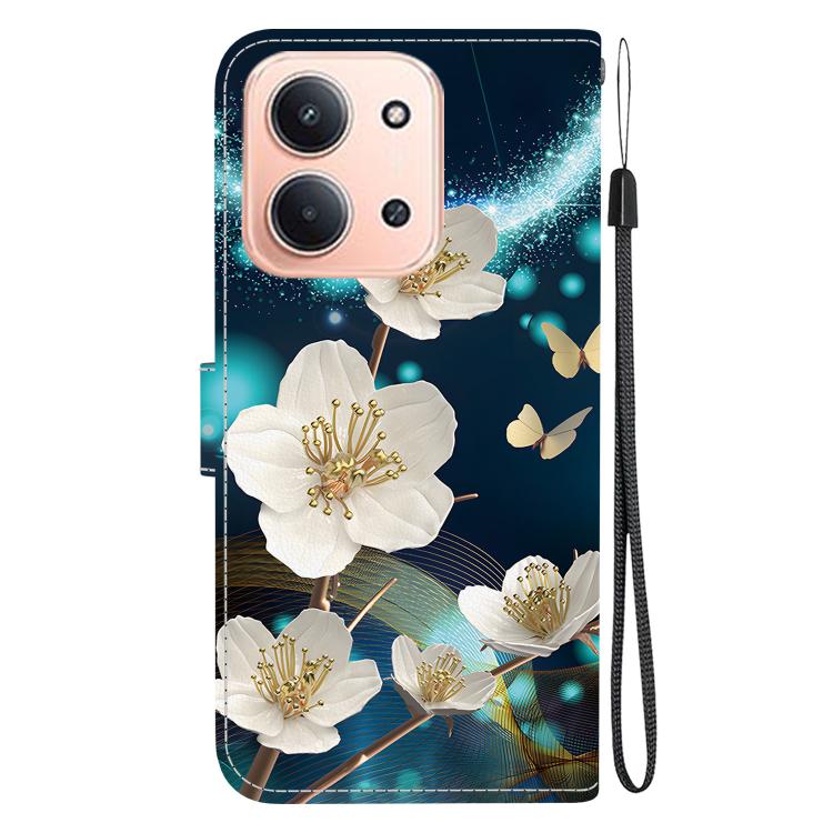 For Redmi 15C 5G / 4G EU 173mm / Poco C85 5G Crystal Texture Colored Drawing Leather Phone Case