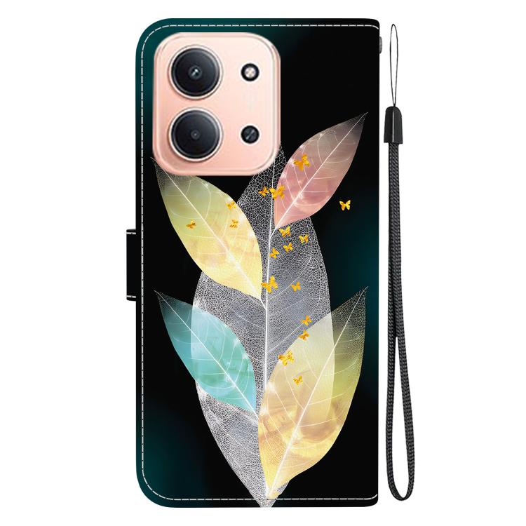 For Redmi 15C 5G / 4G EU 173mm / Poco C85 5G Crystal Texture Colored Drawing Leather Phone Case