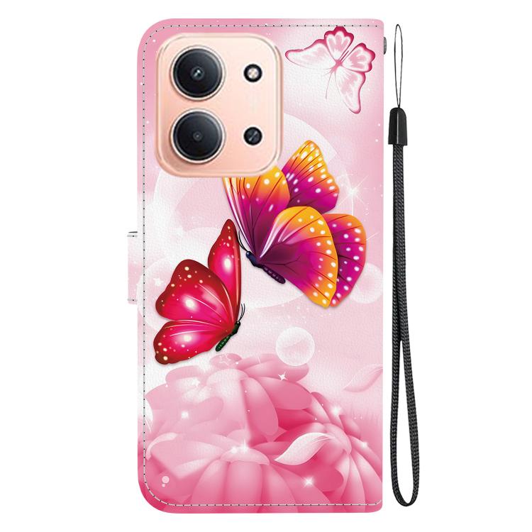 For Redmi 15C 5G / 4G EU 173mm / Poco C85 5G Crystal Texture Colored Drawing Leather Phone Case
