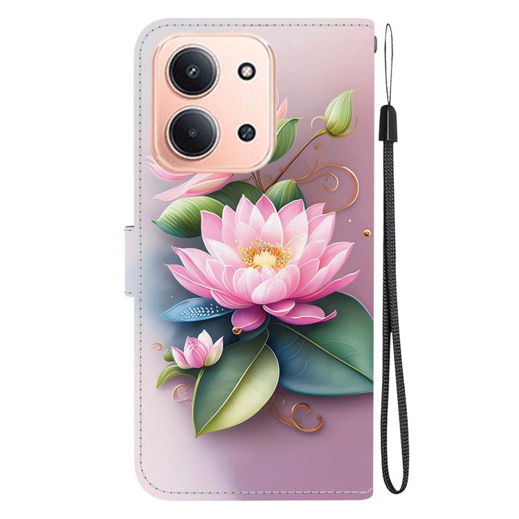 For Redmi 15C 5G / 4G EU 173mm / Poco C85 5G Crystal Texture Colored Drawing Leather Phone Case
