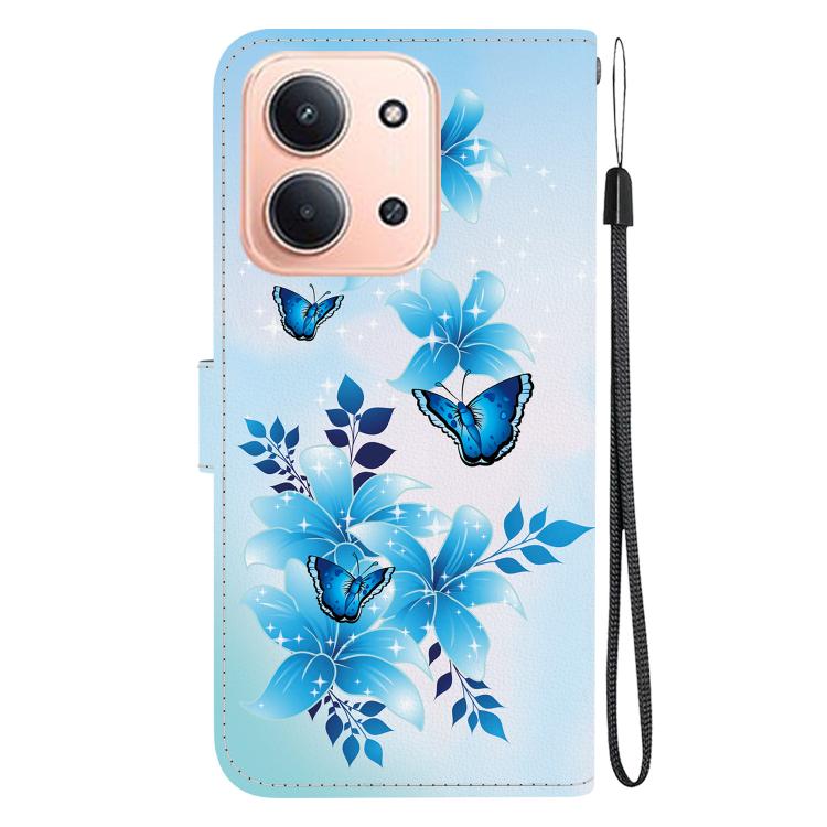 For Redmi 15C 5G / 4G EU 173mm / Poco C85 5G Crystal Texture Colored Drawing Leather Phone Case