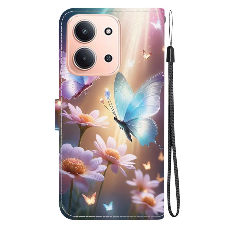 For Redmi 15C 5G / 4G EU 173mm / Poco C85 5G Crystal Texture Colored Drawing Leather Phone Case