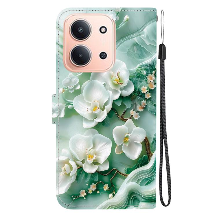 For Redmi 15C 5G / 4G EU 173mm / Poco C85 5G Crystal Texture Colored Drawing Leather Phone Case