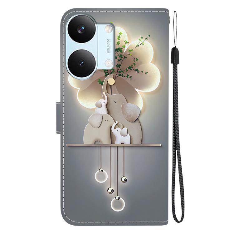 For Redmi Turbo 5 Max / Poco X8 Pro Max 5G Crystal Texture Colored Drawing Leather Phone Case