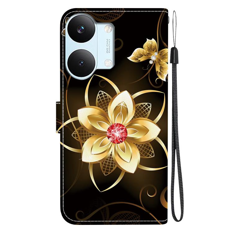 For Redmi Turbo 5 Max / Poco X8 Pro Max 5G Crystal Texture Colored Drawing Leather Phone Case