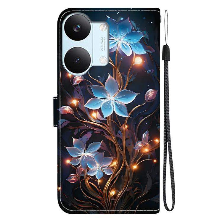 For Redmi Turbo 5 Max / Poco X8 Pro Max 5G Crystal Texture Colored Drawing Leather Phone Case