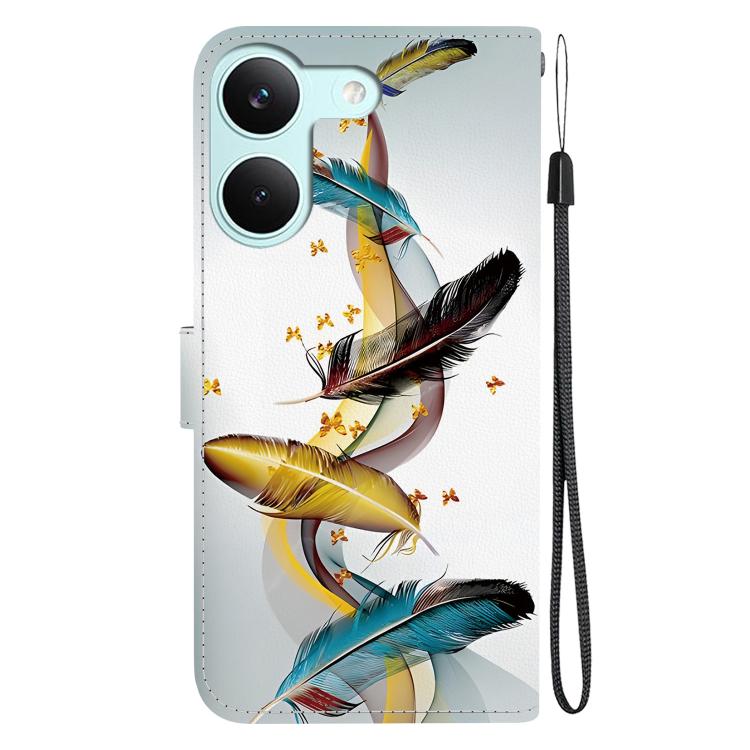 For Redmi Turbo 5 5G / Poco X8 Pro 5G Crystal Texture Colored Drawing Leather Phone Case