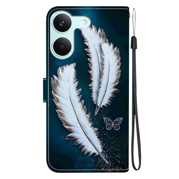 For Redmi Turbo 5 5G / Poco X8 Pro 5G Crystal Texture Colored Drawing Leather Phone Case