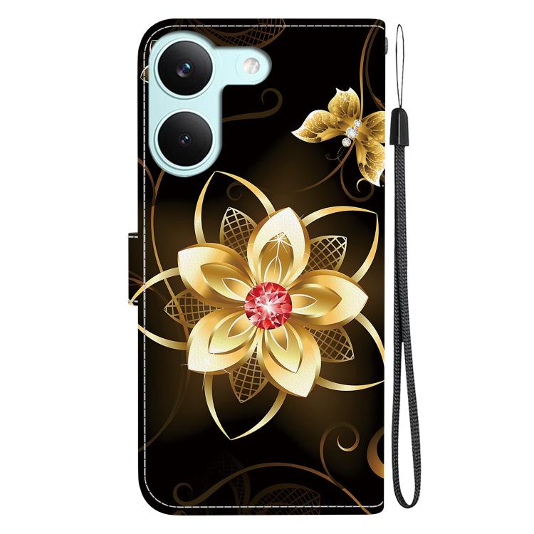 For Redmi Turbo 5 5G / Poco X8 Pro 5G Crystal Texture Colored Drawing Leather Phone Case