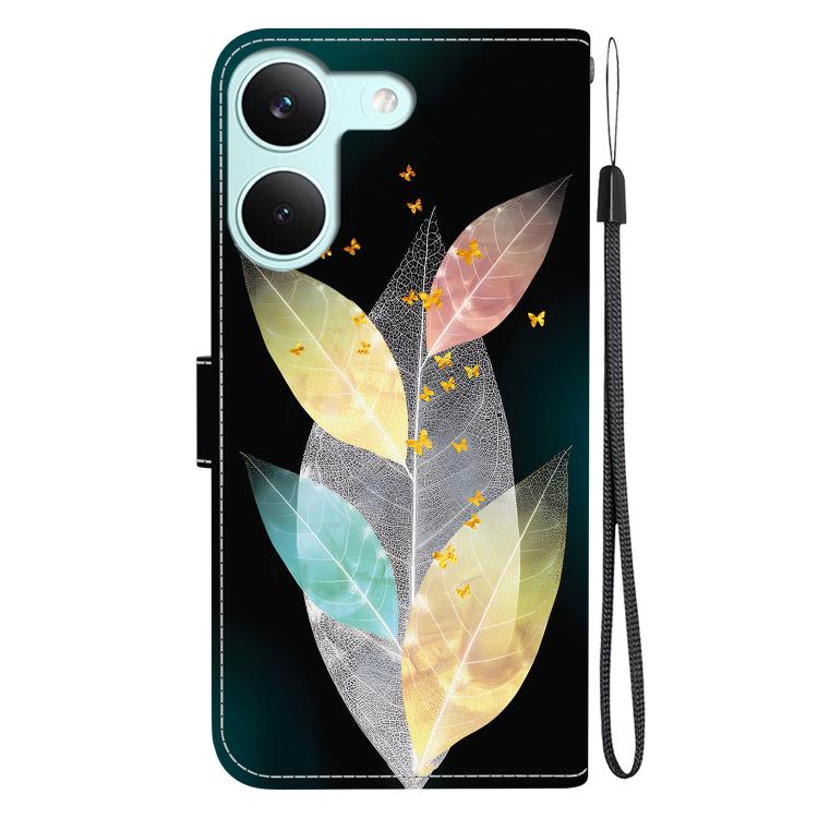 For Redmi Turbo 5 5G / Poco X8 Pro 5G Crystal Texture Colored Drawing Leather Phone Case