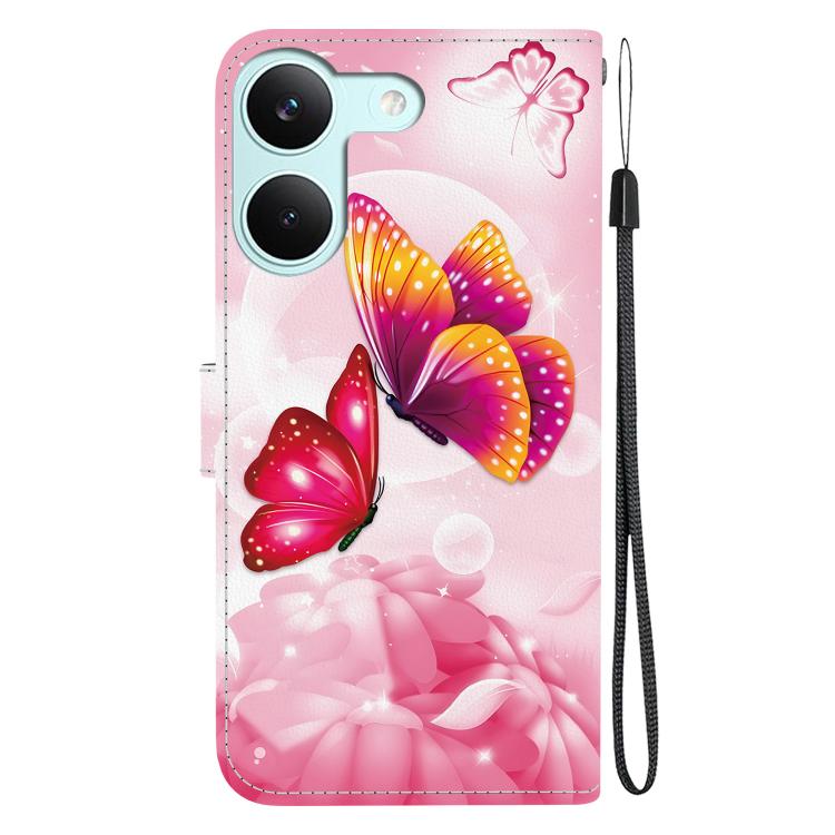 For Redmi Turbo 5 5G / Poco X8 Pro 5G Crystal Texture Colored Drawing Leather Phone Case