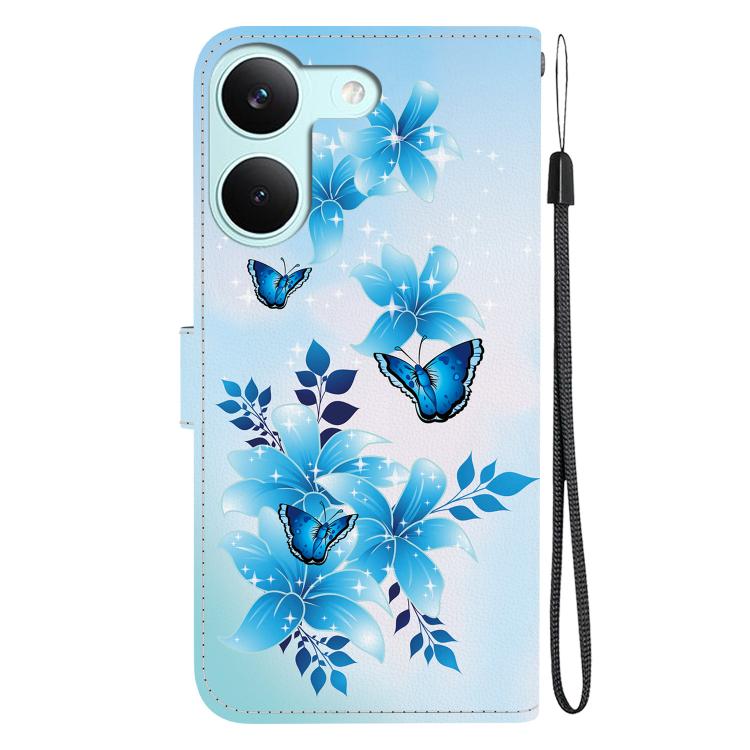 For Redmi Turbo 5 5G / Poco X8 Pro 5G Crystal Texture Colored Drawing Leather Phone Case