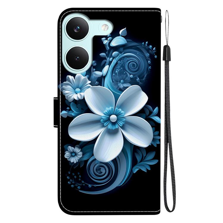 For Redmi Turbo 5 5G / Poco X8 Pro 5G Crystal Texture Colored Drawing Leather Phone Case