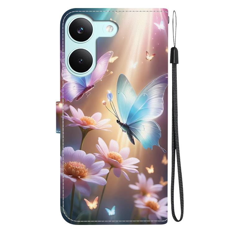 For Redmi Turbo 5 5G / Poco X8 Pro 5G Crystal Texture Colored Drawing Leather Phone Case