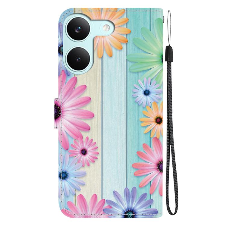 For Redmi Turbo 5 5G / Poco X8 Pro 5G Crystal Texture Colored Drawing Leather Phone Case