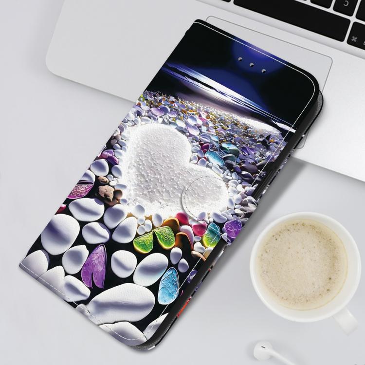 For Redmi Turbo 5 5G / Poco X8 Pro 5G Crystal Texture Colored Drawing Leather Phone Case