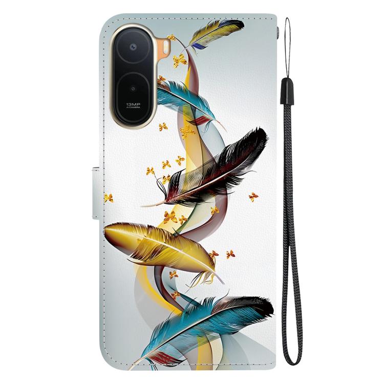 For Redmi A7 Pro 171mm / Poco C85x 5G Crystal Texture Colored Drawing Leather Phone Case