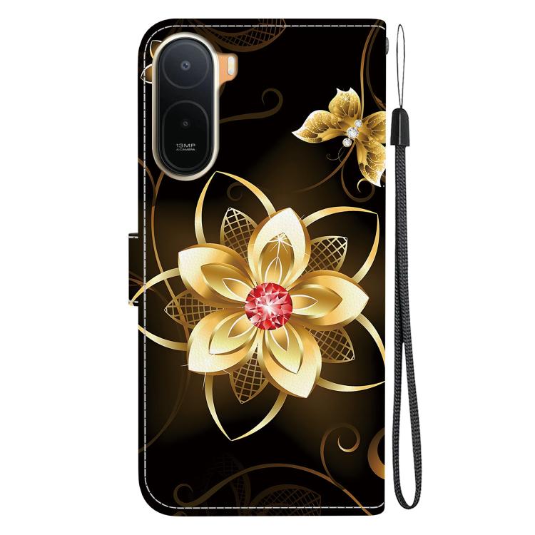 For Redmi A7 Pro 171mm / Poco C85x 5G Crystal Texture Colored Drawing Leather Phone Case