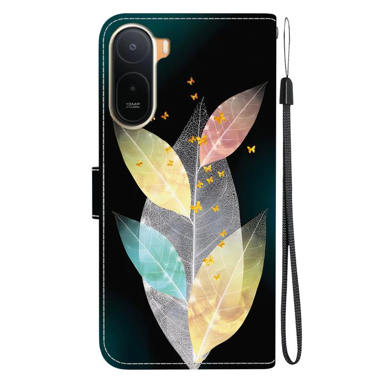 For Redmi A7 Pro 171mm / Poco C85x 5G Crystal Texture Colored Drawing Leather Phone Case