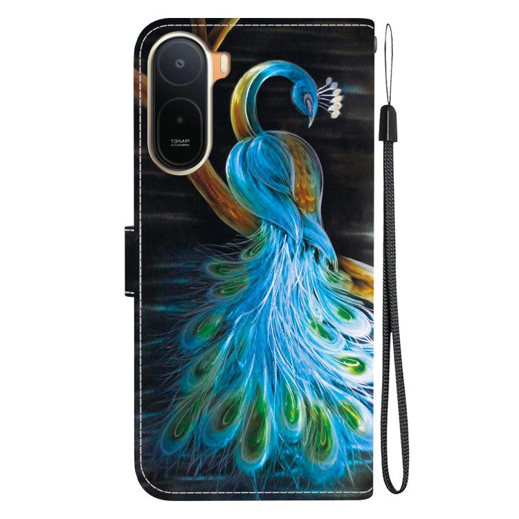 For Redmi A7 Pro 171mm / Poco C85x 5G Crystal Texture Colored Drawing Leather Phone Case