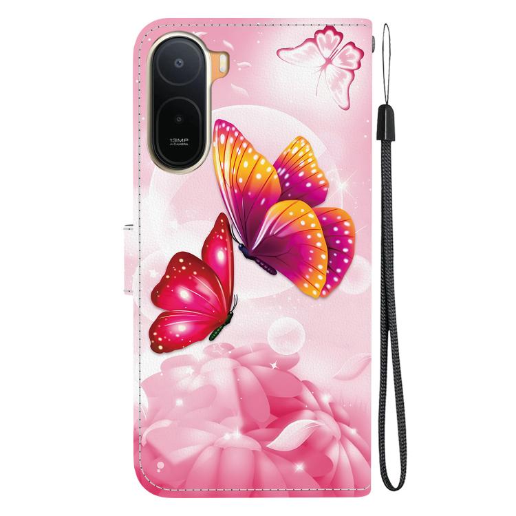 For Redmi A7 Pro 171mm / Poco C85x 5G Crystal Texture Colored Drawing Leather Phone Case