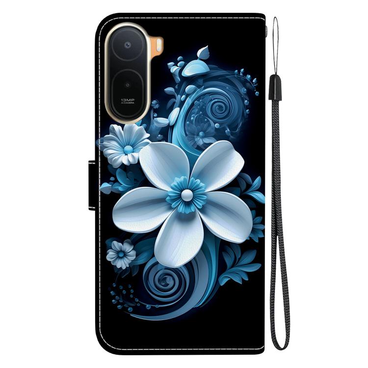 For Redmi A7 Pro 171mm / Poco C85x 5G Crystal Texture Colored Drawing Leather Phone Case
