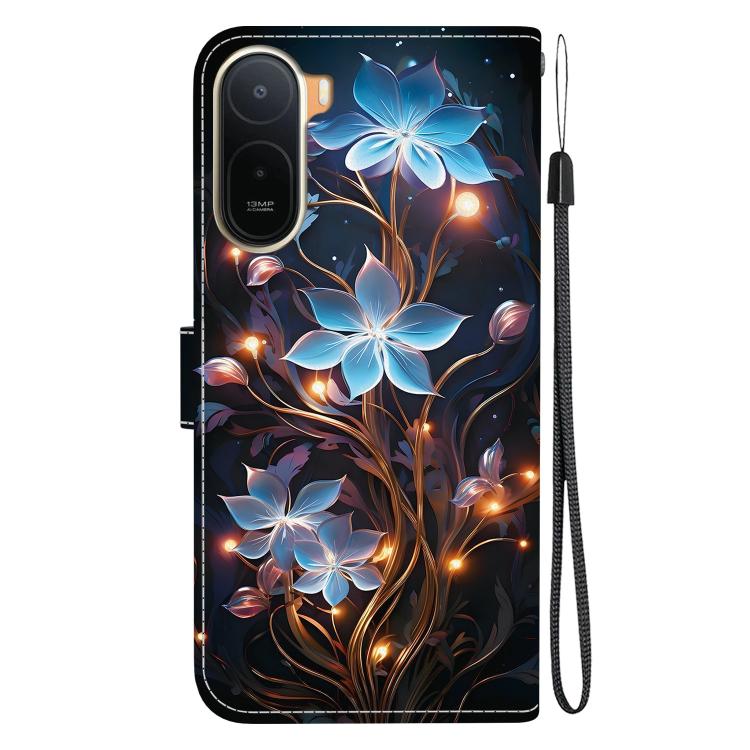 For Redmi A7 Pro 171mm / Poco C85x 5G Crystal Texture Colored Drawing Leather Phone Case