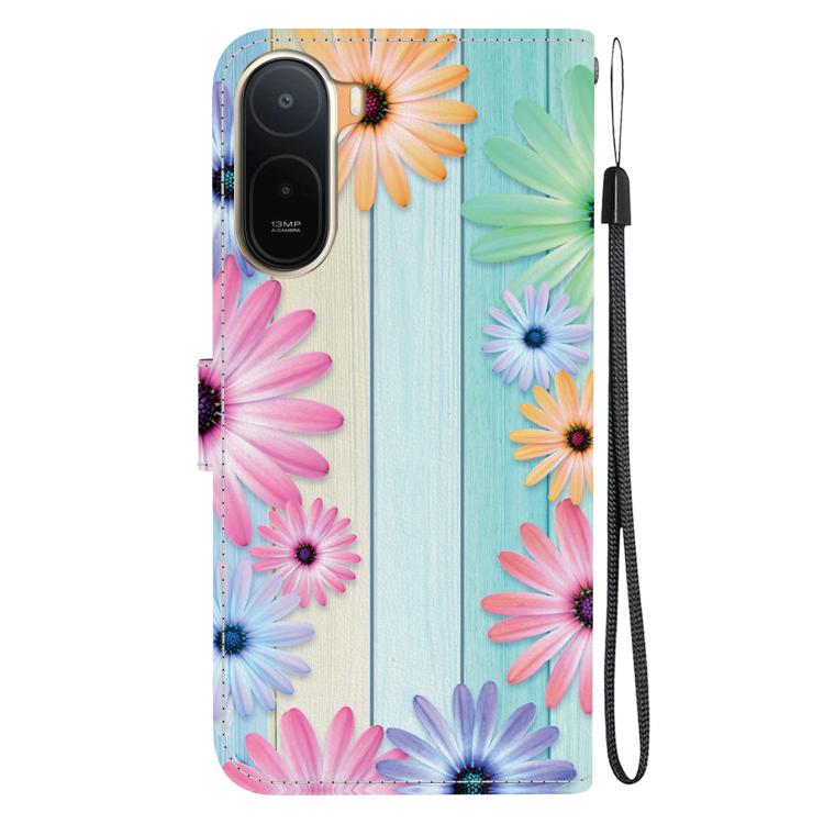 For Redmi A7 Pro 171mm / Poco C85x 5G Crystal Texture Colored Drawing Leather Phone Case