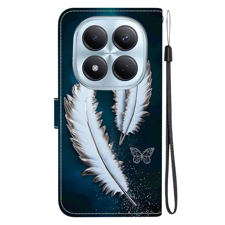 For Redmi Note 15 Pro 4G Global 163.2mm Crystal Texture Colored Drawing Leather Phone Case