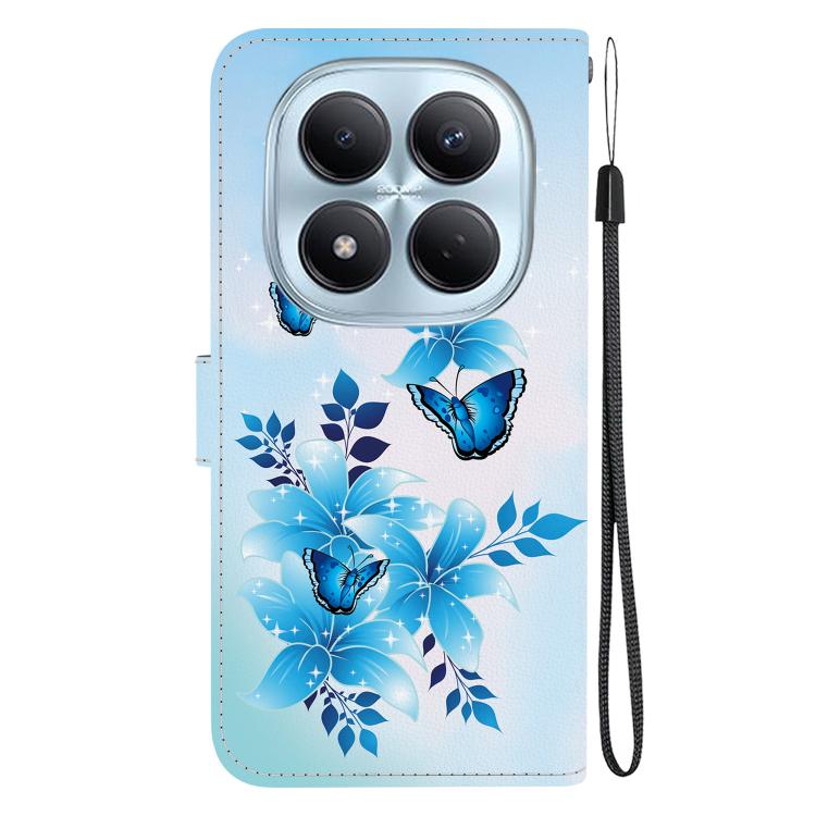 For Redmi Note 15 Pro 4G Global 163.2mm Crystal Texture Colored Drawing Leather Phone Case