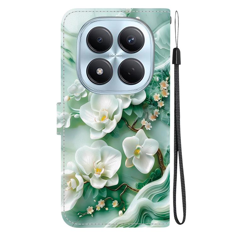 For Redmi Note 15 Pro 4G Global 163.2mm Crystal Texture Colored Drawing Leather Phone Case