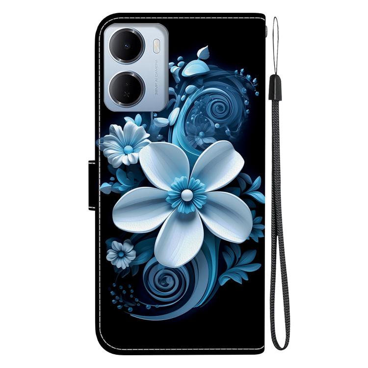 For Redmi 15a 5G Crystal Texture Colored Drawing Leather Phone Case