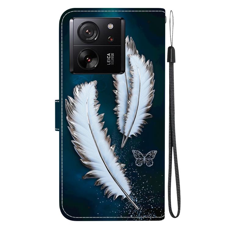 For Xiaomi 13T / 13T Pro Crystal Texture Colored Drawing Leather Phone Case