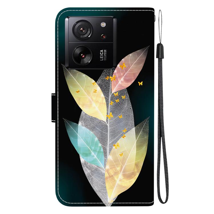For Xiaomi 13T / 13T Pro Crystal Texture Colored Drawing Leather Phone Case