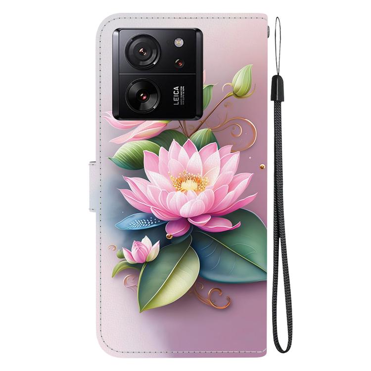 For Xiaomi 13T / 13T Pro Crystal Texture Colored Drawing Leather Phone Case