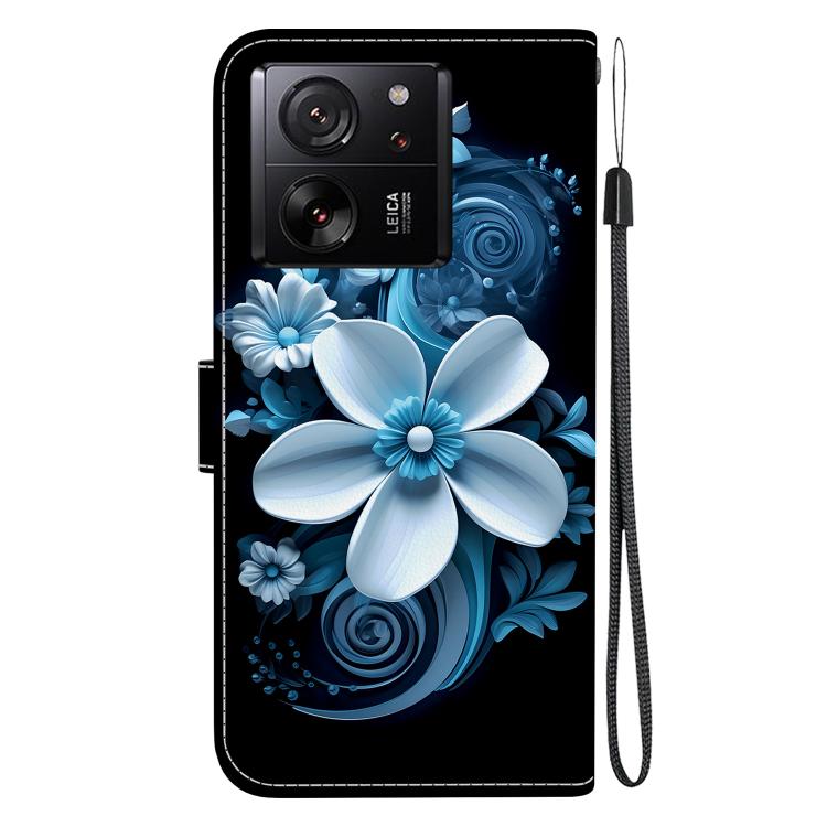 For Xiaomi 13T / 13T Pro Crystal Texture Colored Drawing Leather Phone Case