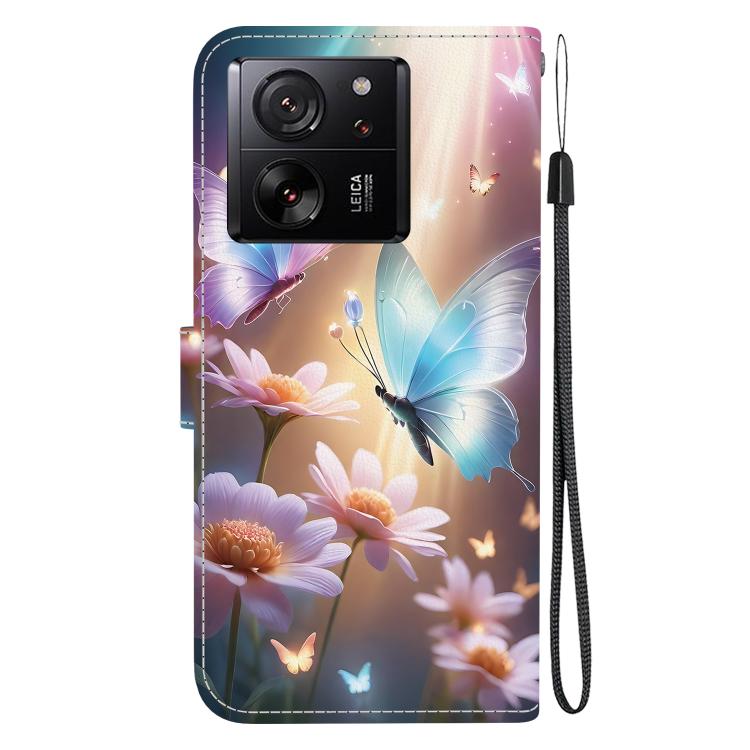 For Xiaomi 13T / 13T Pro Crystal Texture Colored Drawing Leather Phone Case