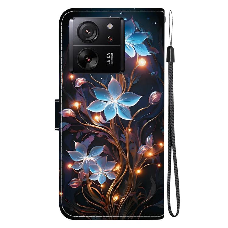 For Xiaomi 13T / 13T Pro Crystal Texture Colored Drawing Leather Phone Case
