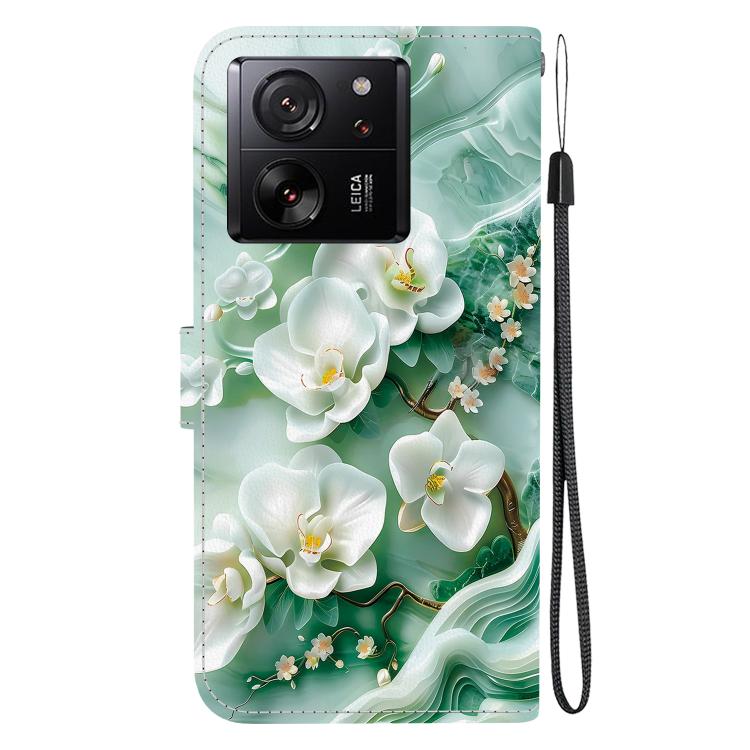 For Xiaomi 13T / 13T Pro Crystal Texture Colored Drawing Leather Phone Case