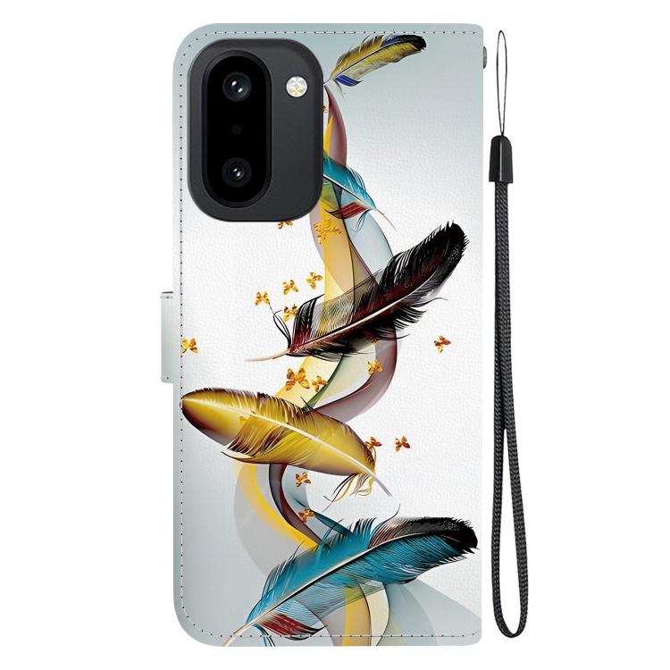 For OnePlus 15R / Ace 6 / Ace 6T Crystal Texture Colored Drawing Leather Phone Case