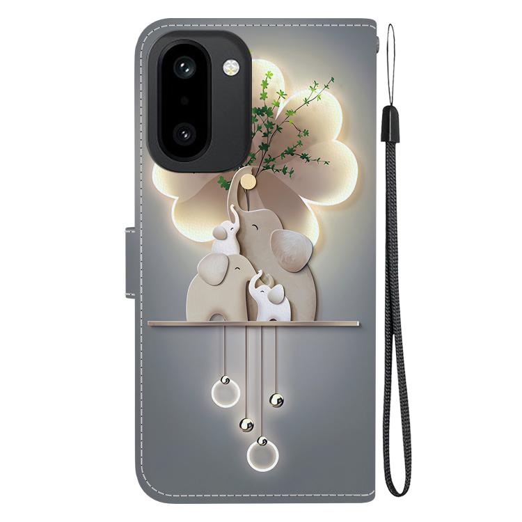 For OnePlus 15R / Ace 6 / Ace 6T Crystal Texture Colored Drawing Leather Phone Case