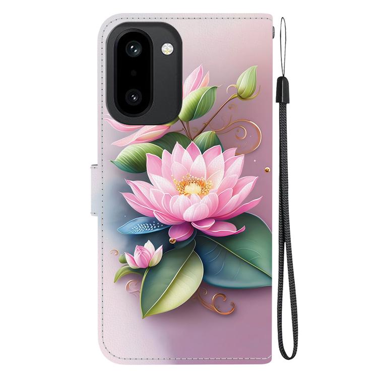 For OnePlus 15R / Ace 6 / Ace 6T Crystal Texture Colored Drawing Leather Phone Case