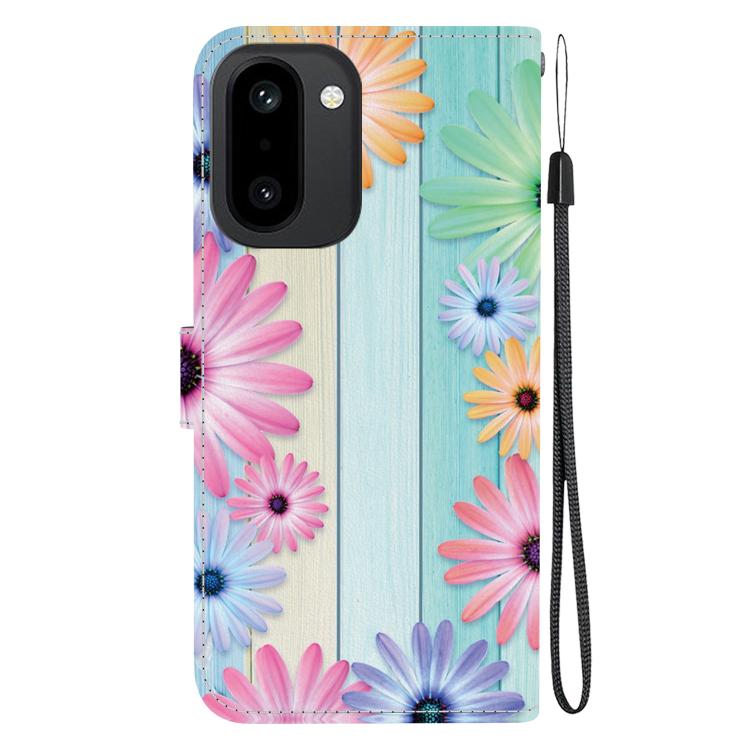 For OnePlus 15R / Ace 6 / Ace 6T Crystal Texture Colored Drawing Leather Phone Case