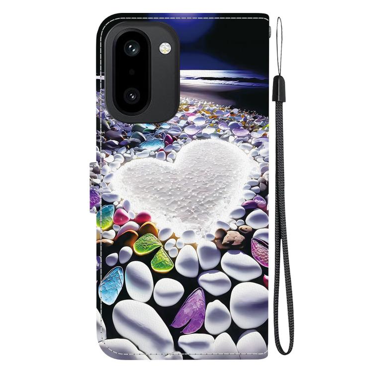 For OnePlus 15R / Ace 6 / Ace 6T Crystal Texture Colored Drawing Leather Phone Case