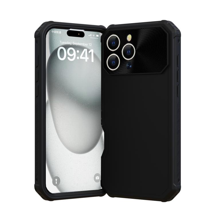 For iPhone 16 Pro Max PC Hybrid TPU MagSafe Phone Case